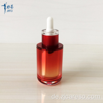 Doppelwandige Acryl-Surme-Tropfflasche für Kosmetik